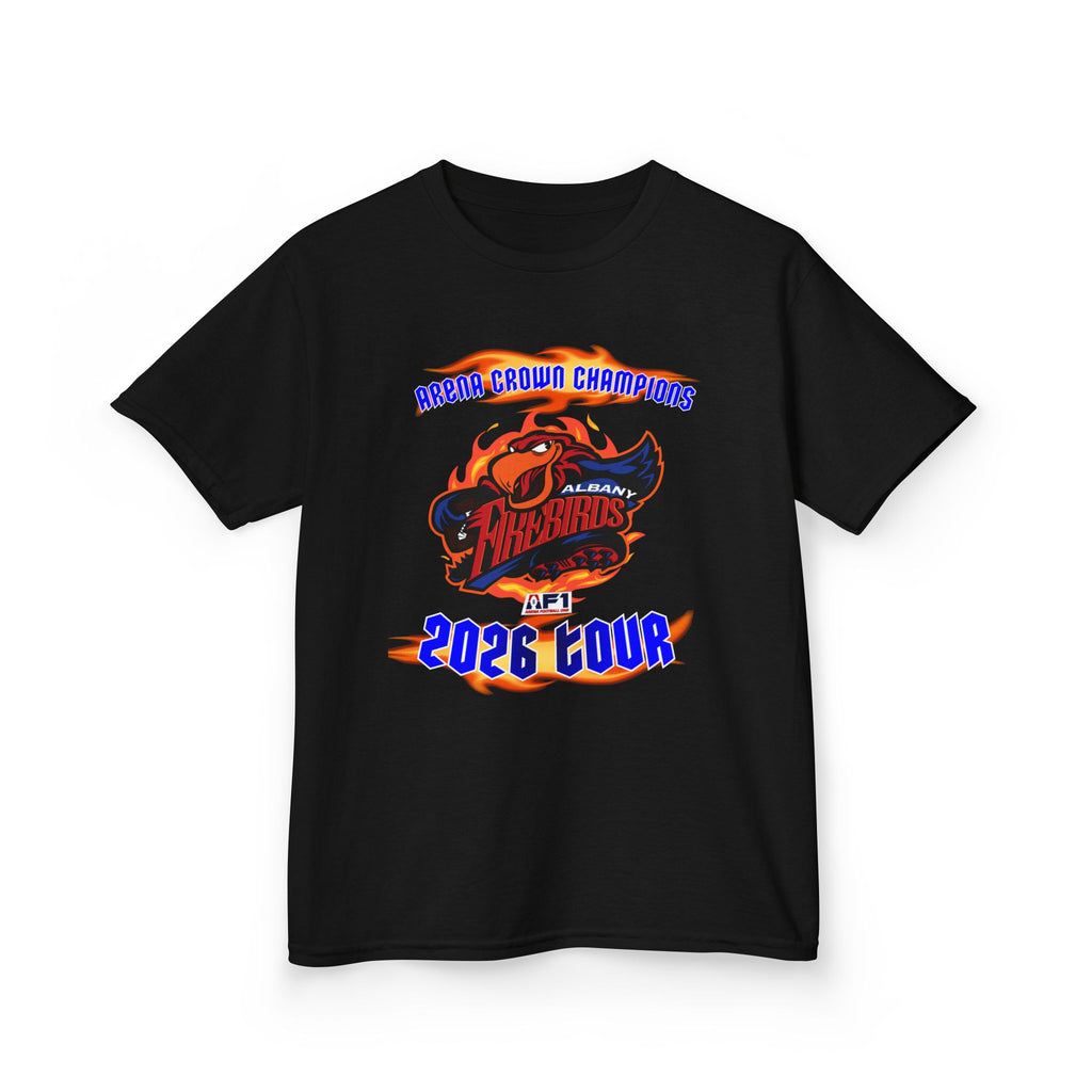 Albany Firebirds 2026 Tour Kids T‑Shirt