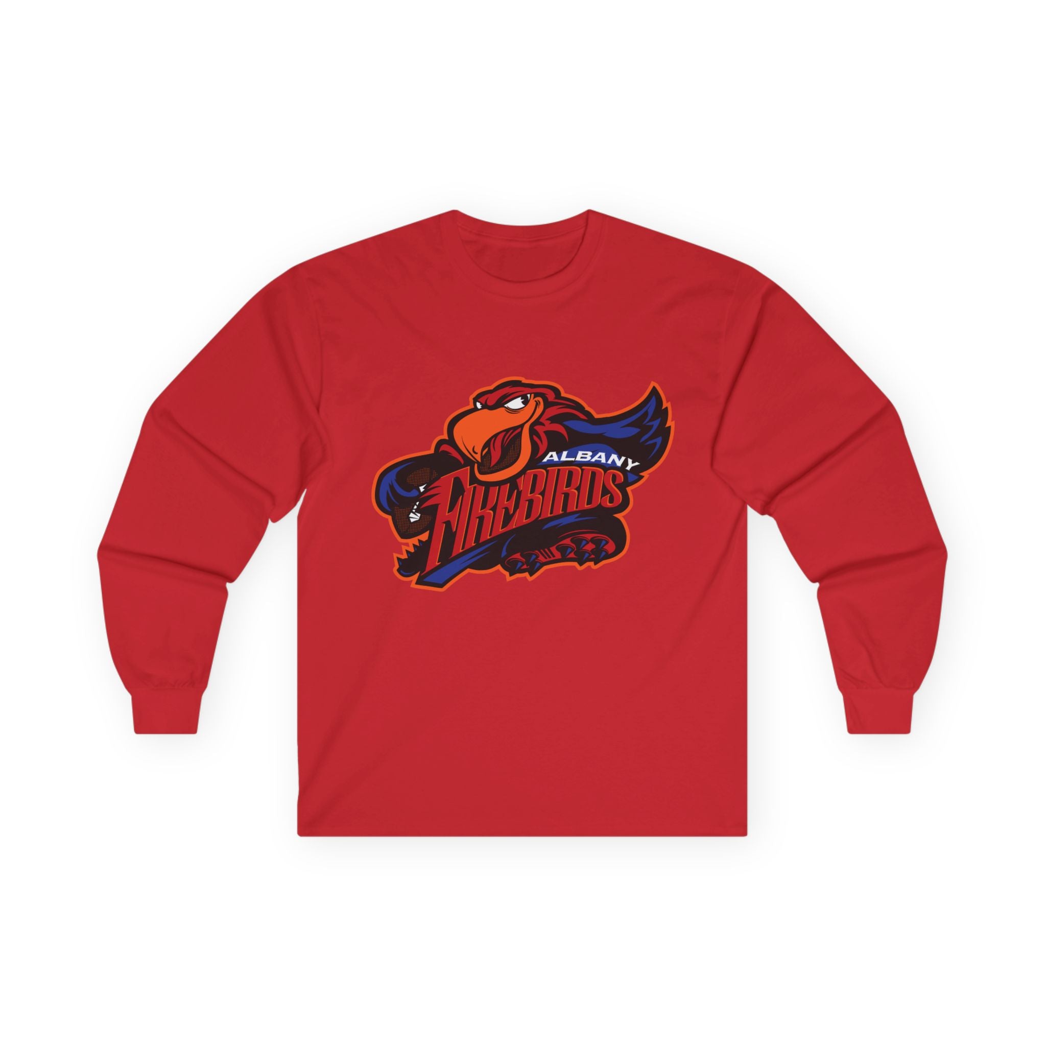 Albany Firebirds Logo Long Sleeve Tee