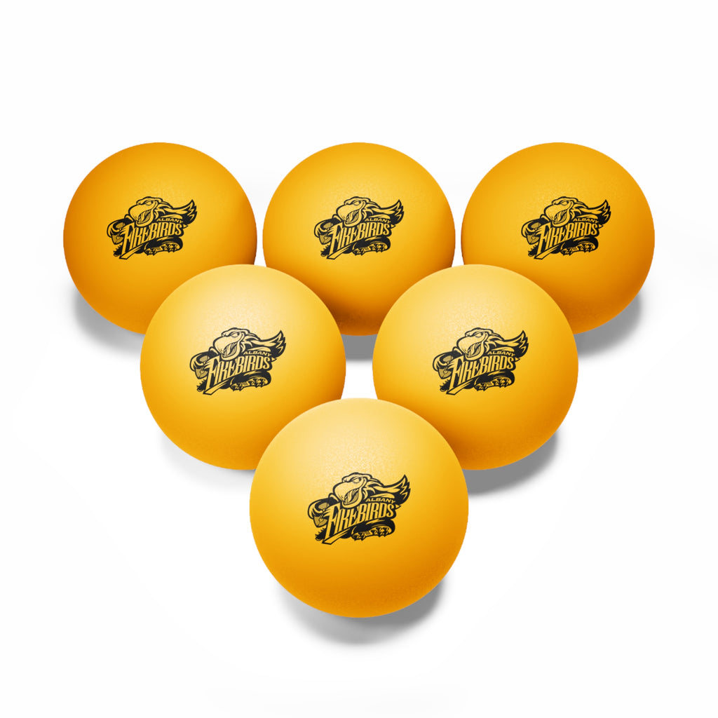 Firebirds Ping Pong Balls (6-Pack)