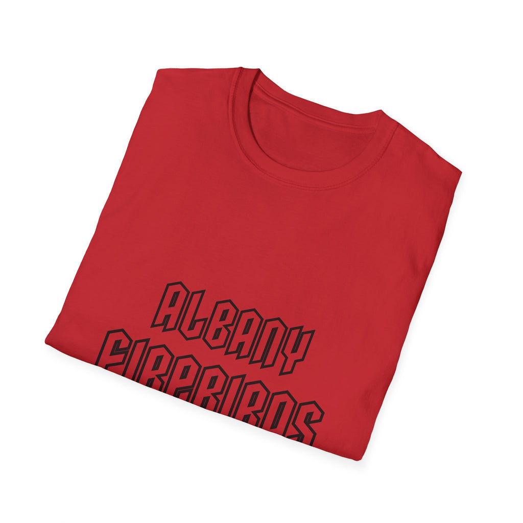 Albany Firebirds Retro Logo T-Shirt — Vintage Sports Team Tee