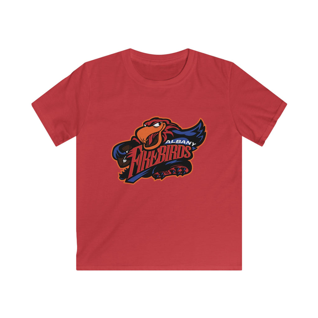 Kids Tee — Albany Firebirds Mascot Logo Youth T‑Shirt