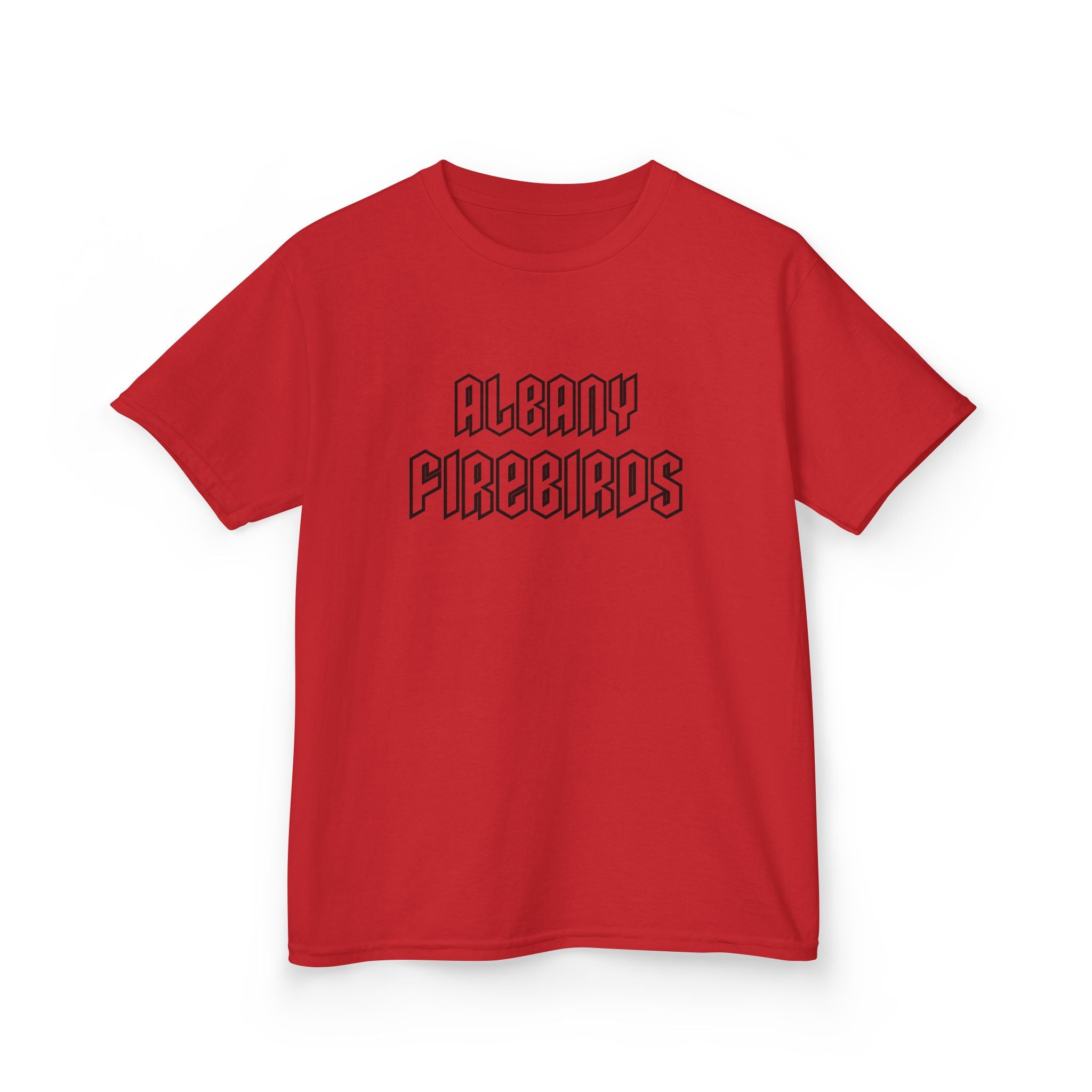Albany Firebirds Kids T‑Shirt — Retro Sports Team Tee