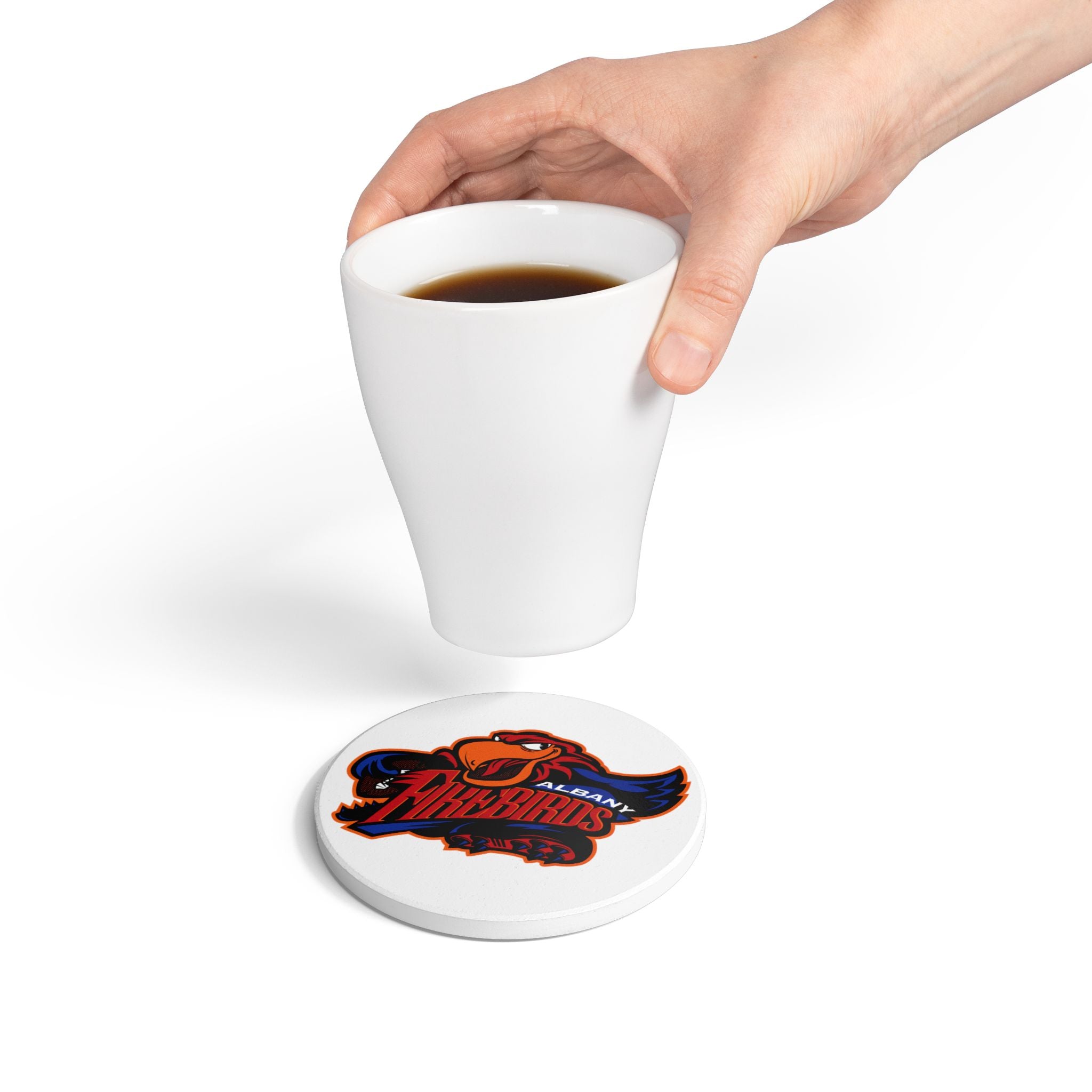 Albany Firebirds Ceramic Coaster