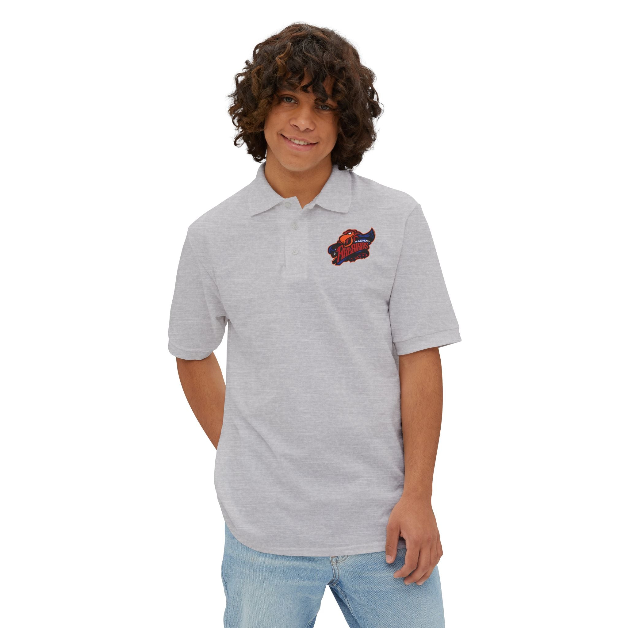 Albany Firebirds Logo Polo Shirt