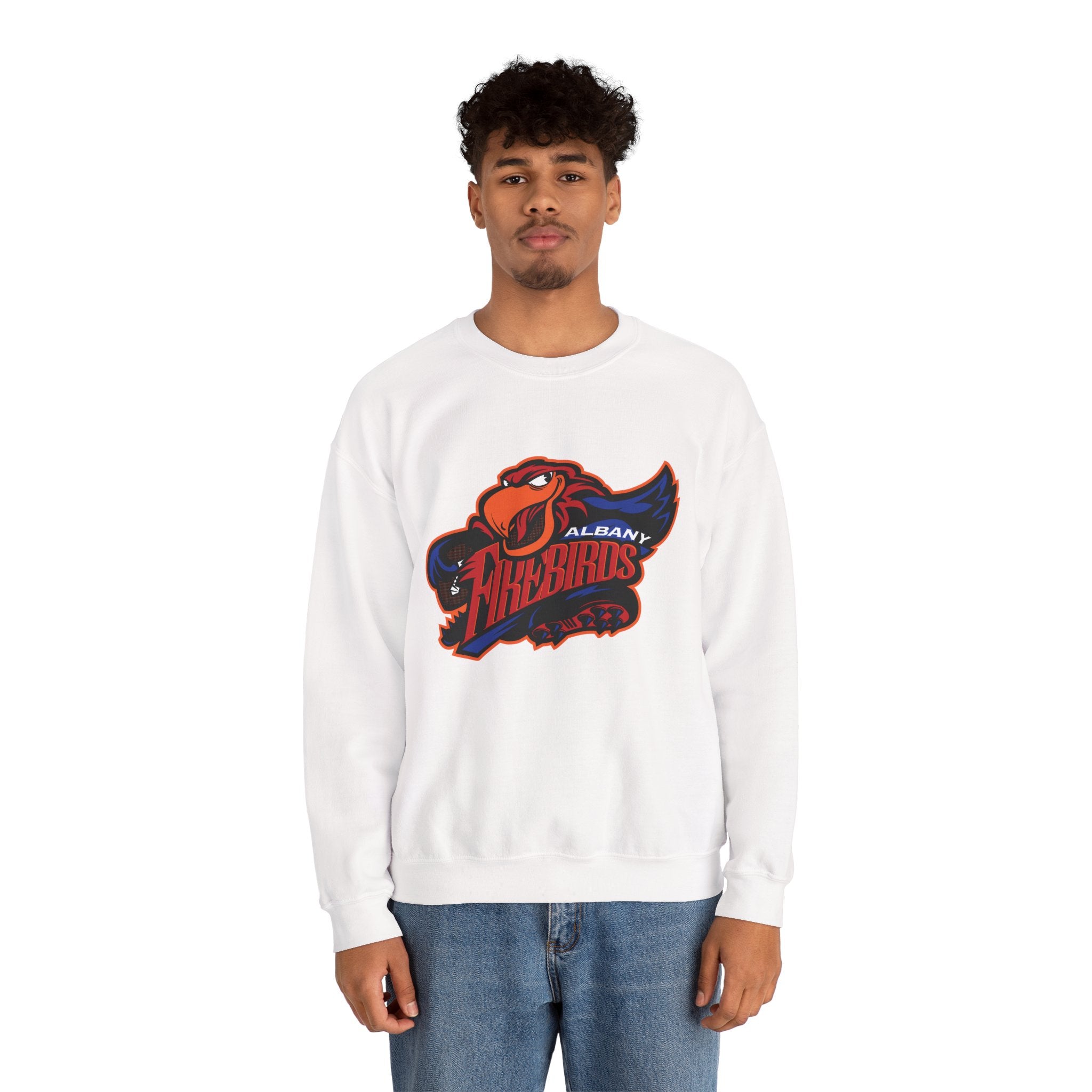 Albany Firebirds Logo Crewneck Sweatshirt