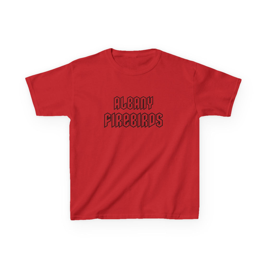Albany Firebirds Kids T‑Shirt — Retro Sports Team Tee