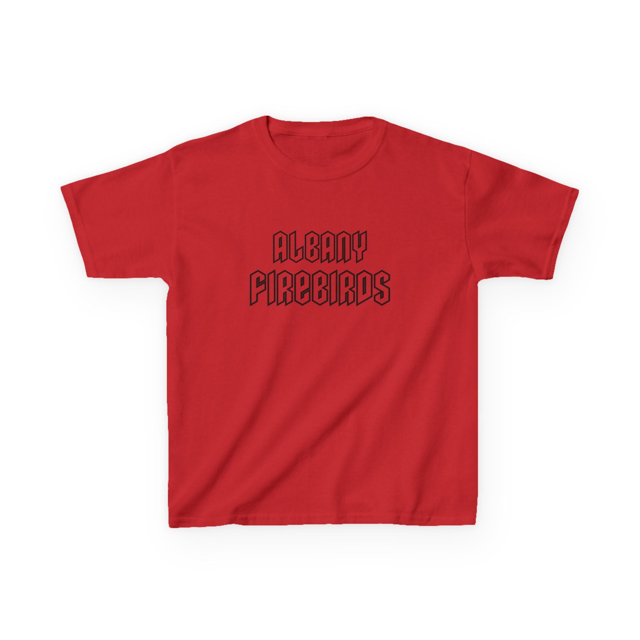 Albany Firebirds Kids T‑Shirt — Retro Sports Team Tee
