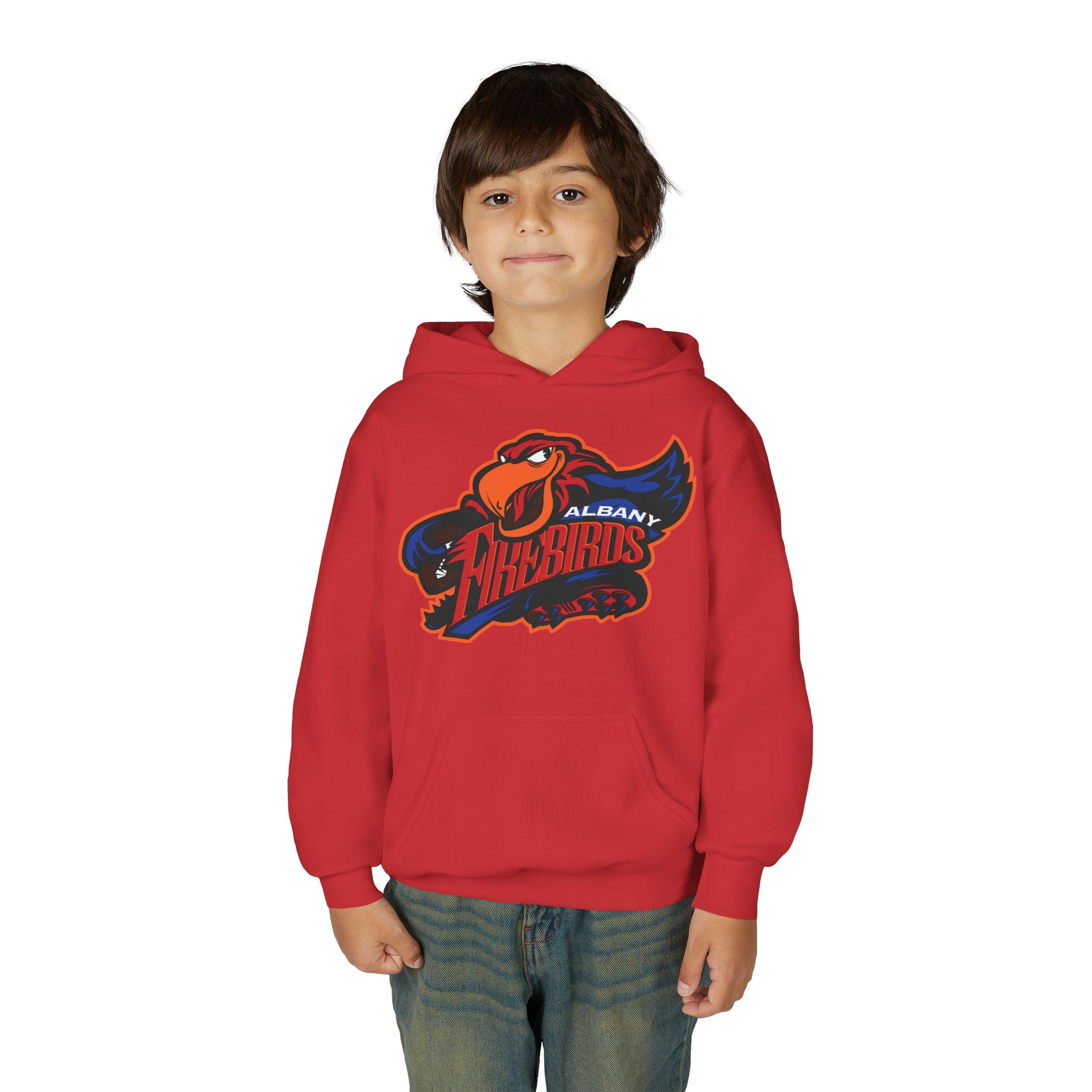 Youth Hoodie — Albany Firebirds Logo Pullover (Youth)