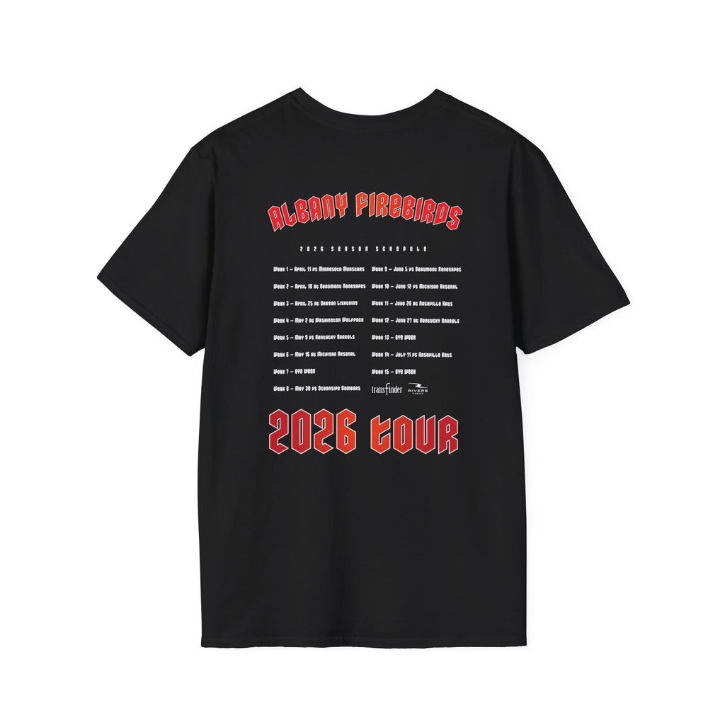 Albany Firebirds 2026 Tour T-Shirt