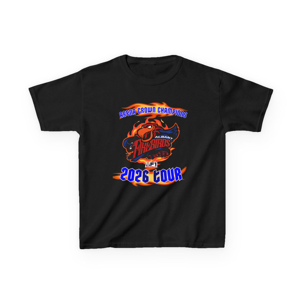 Albany Firebirds 2026 Tour Kids T‑Shirt