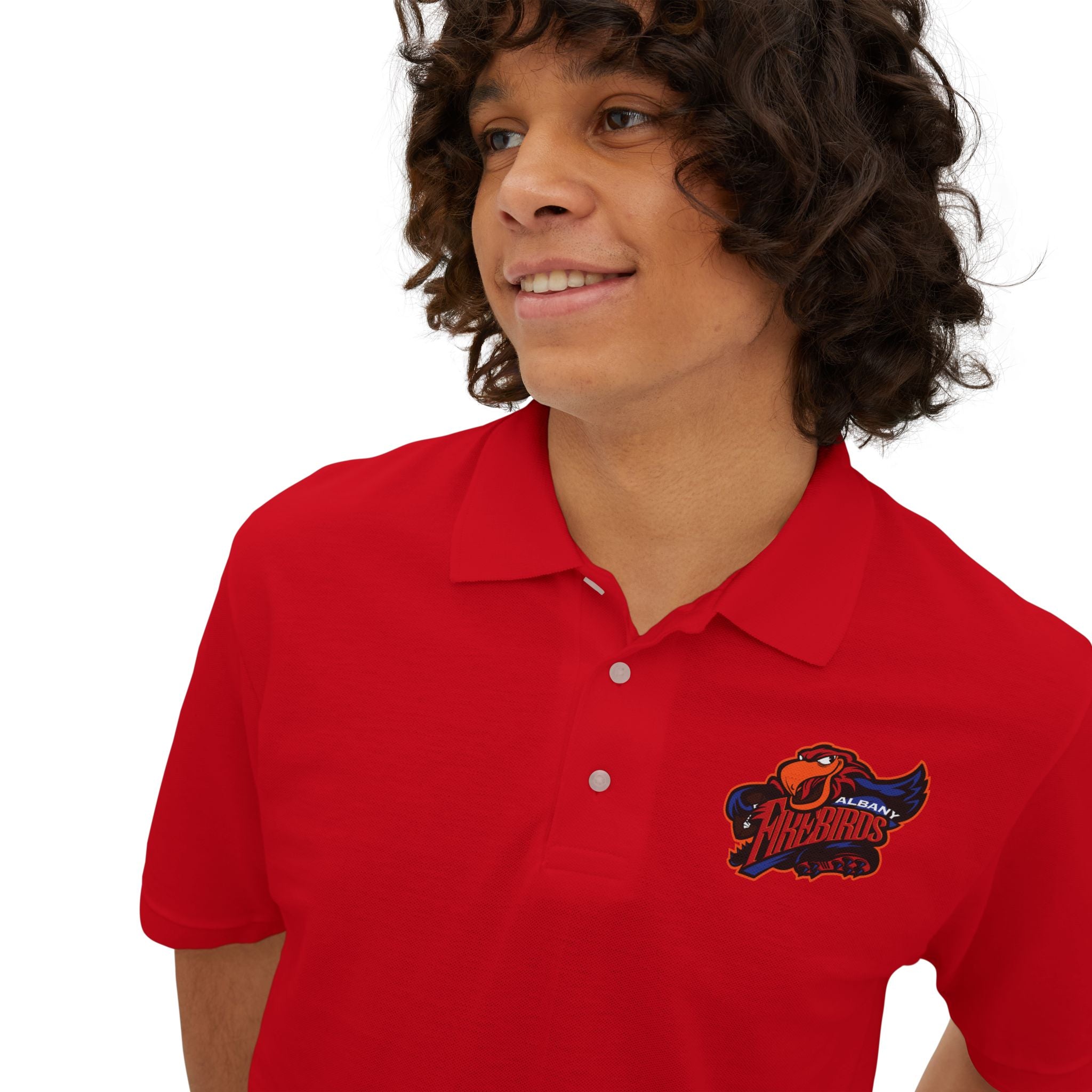 Albany Firebirds Logo Polo Shirt