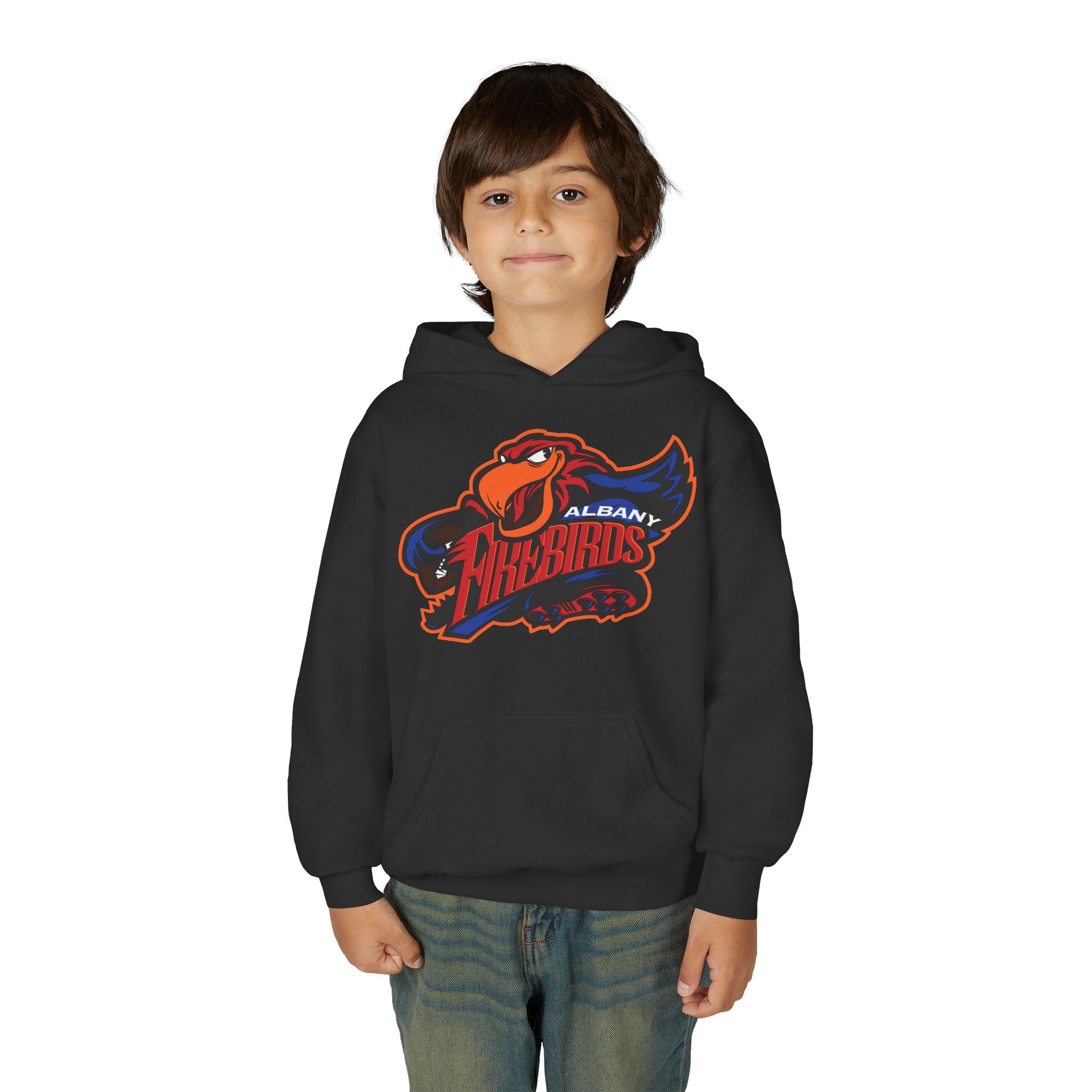 Youth Hoodie — Albany Firebirds Logo Pullover (Youth)