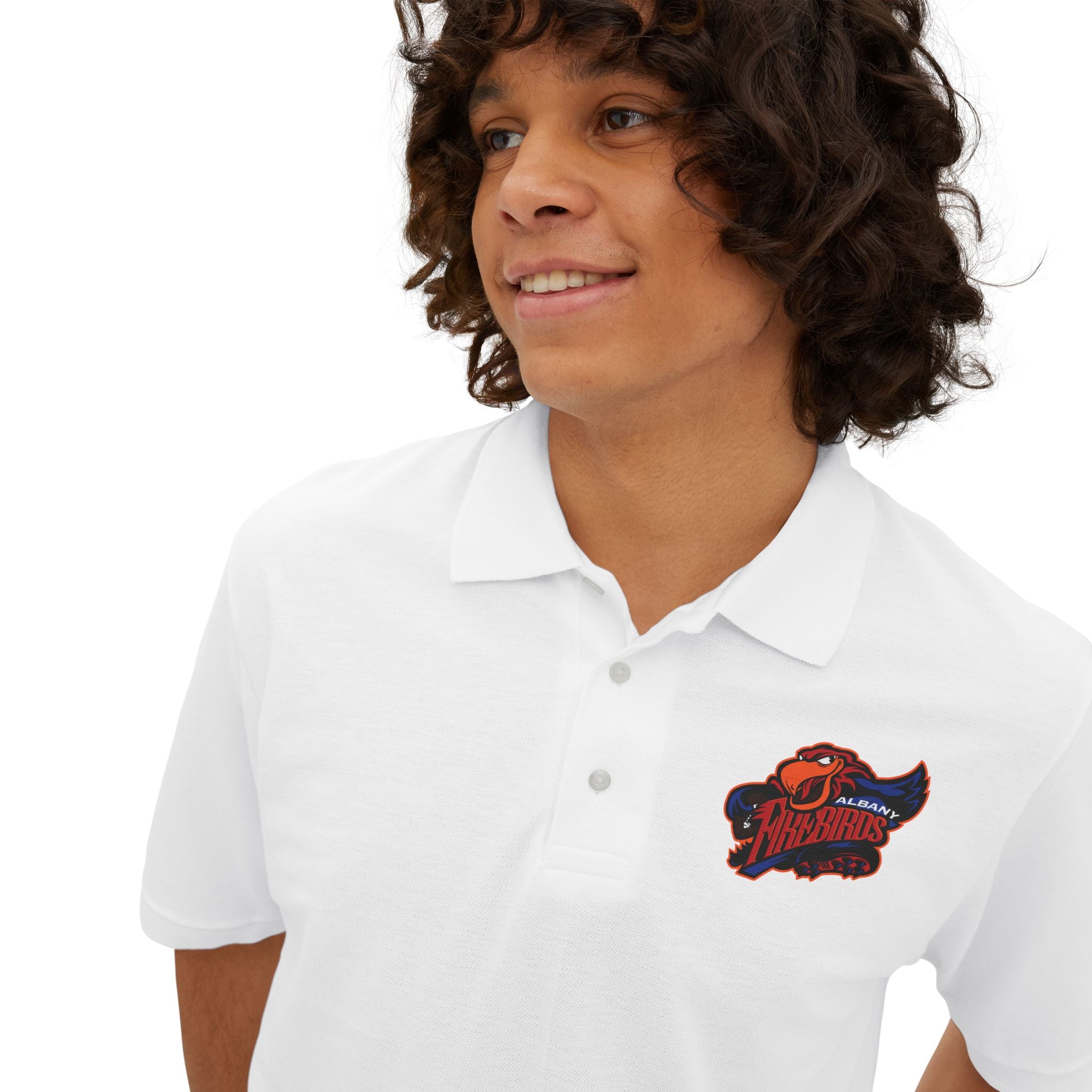 Albany Firebirds Logo Polo Shirt