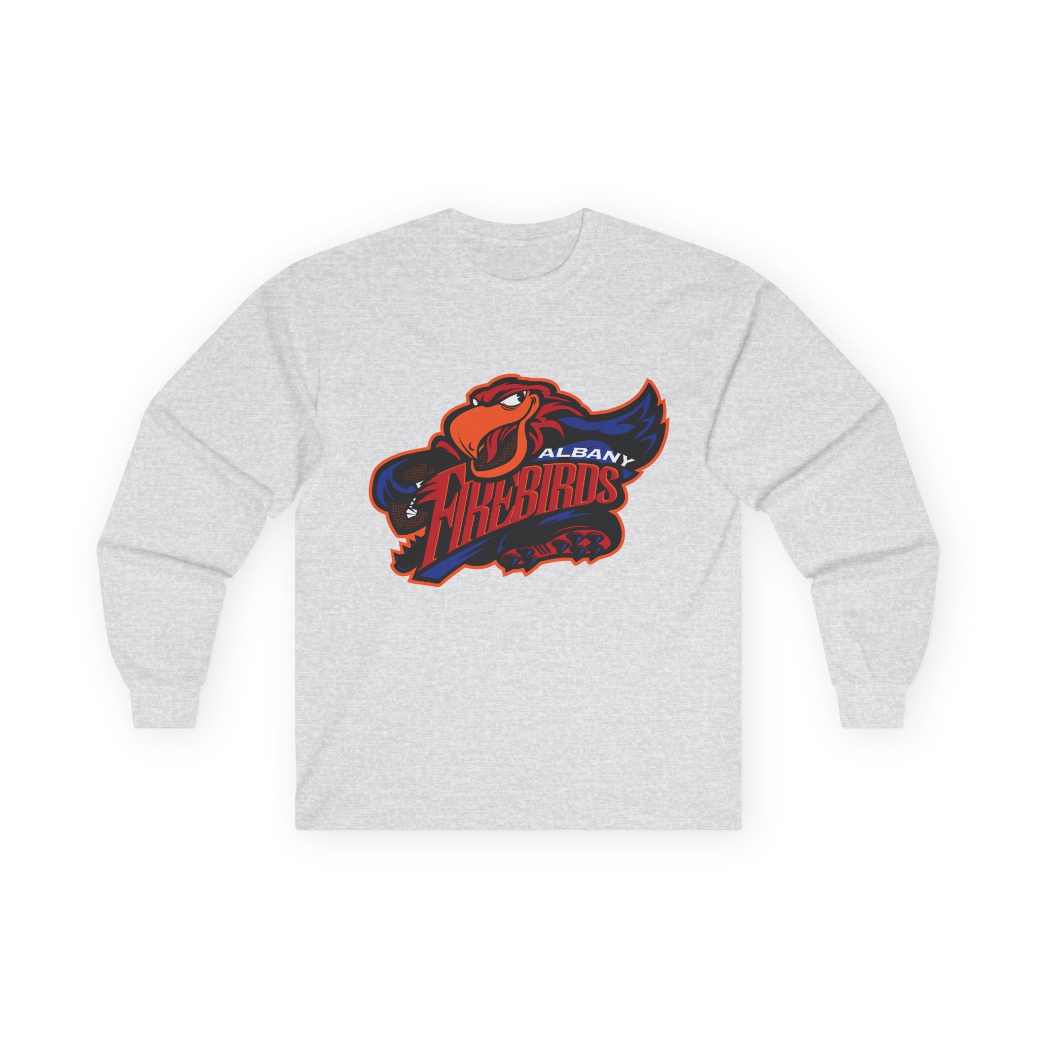 Albany Firebirds Logo Long Sleeve Tee