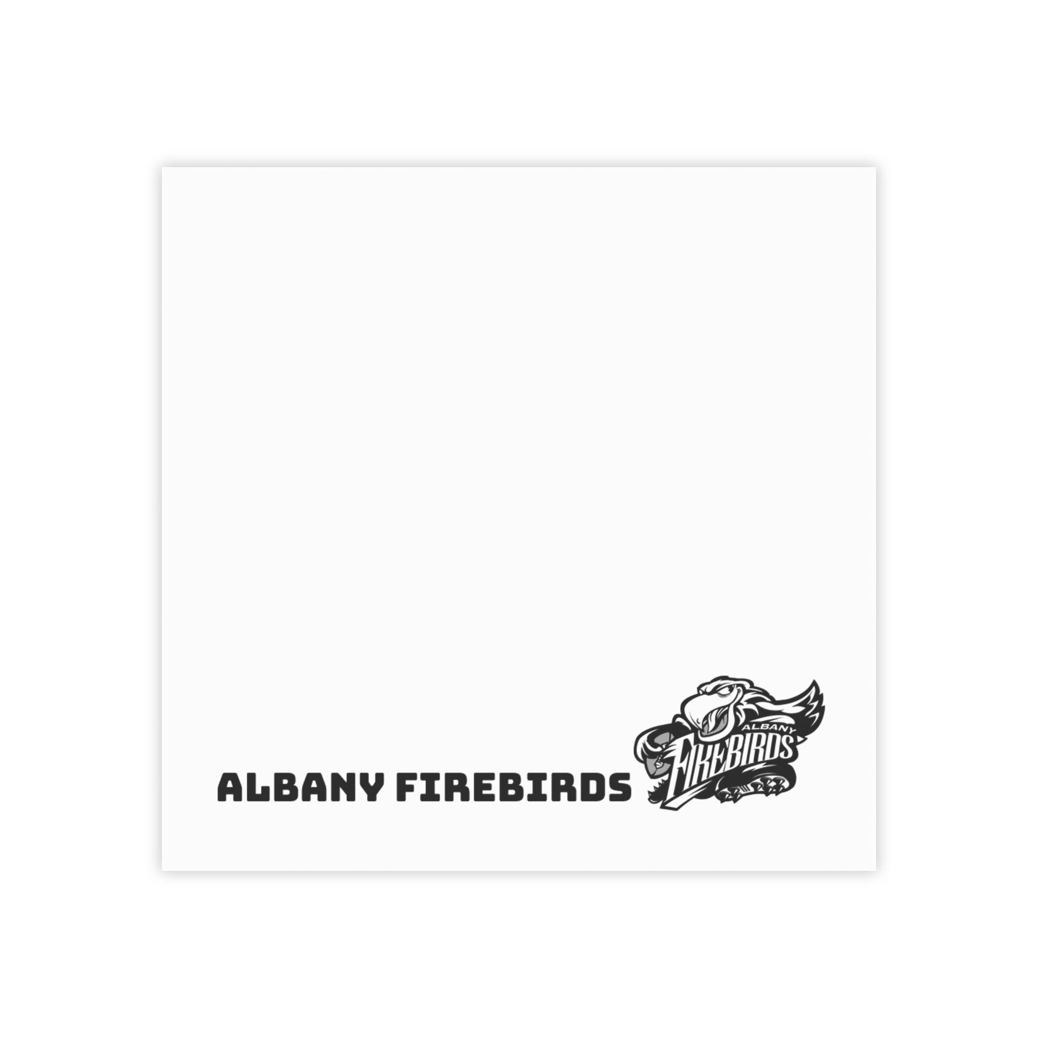 Albany Firebirds Post-It Note Pads