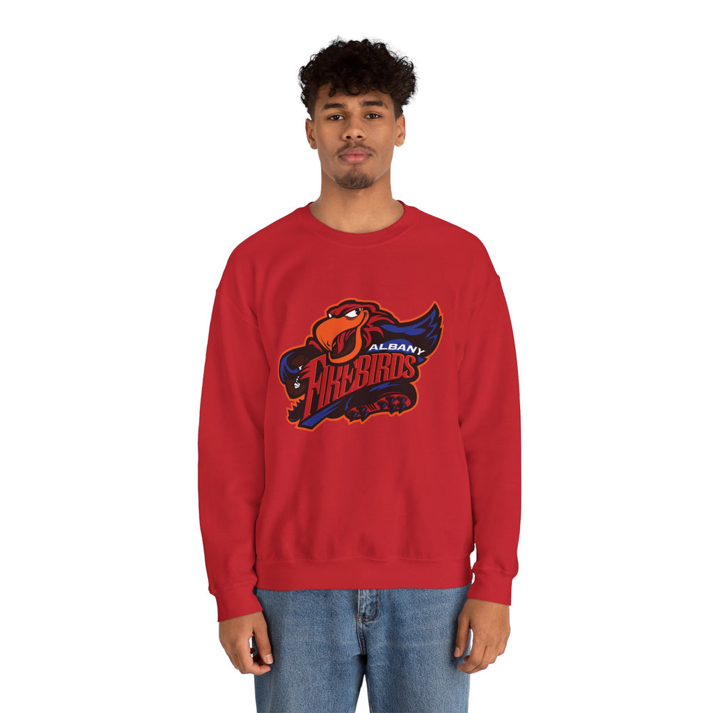 Albany Firebirds Logo Crewneck Sweatshirt
