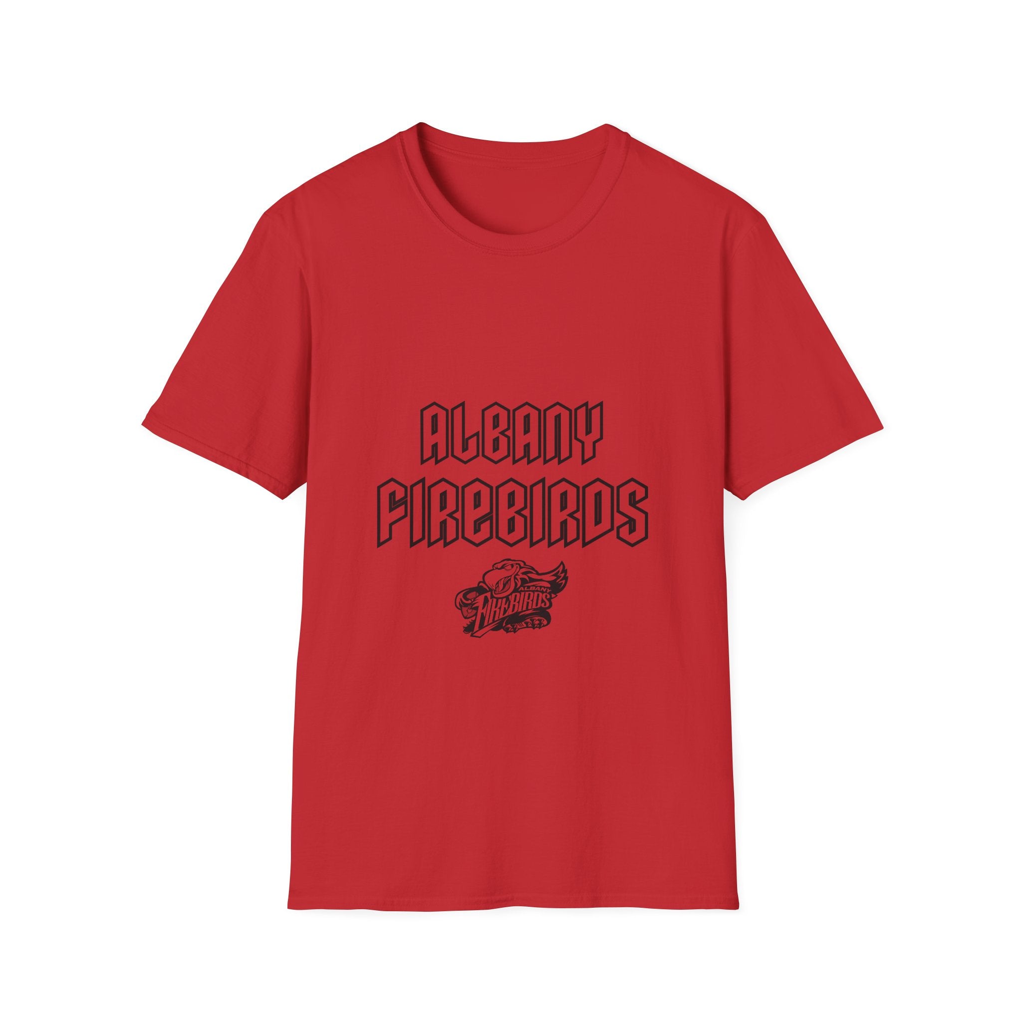 Albany Firebirds Retro Logo T-Shirt — Vintage Sports Team Tee