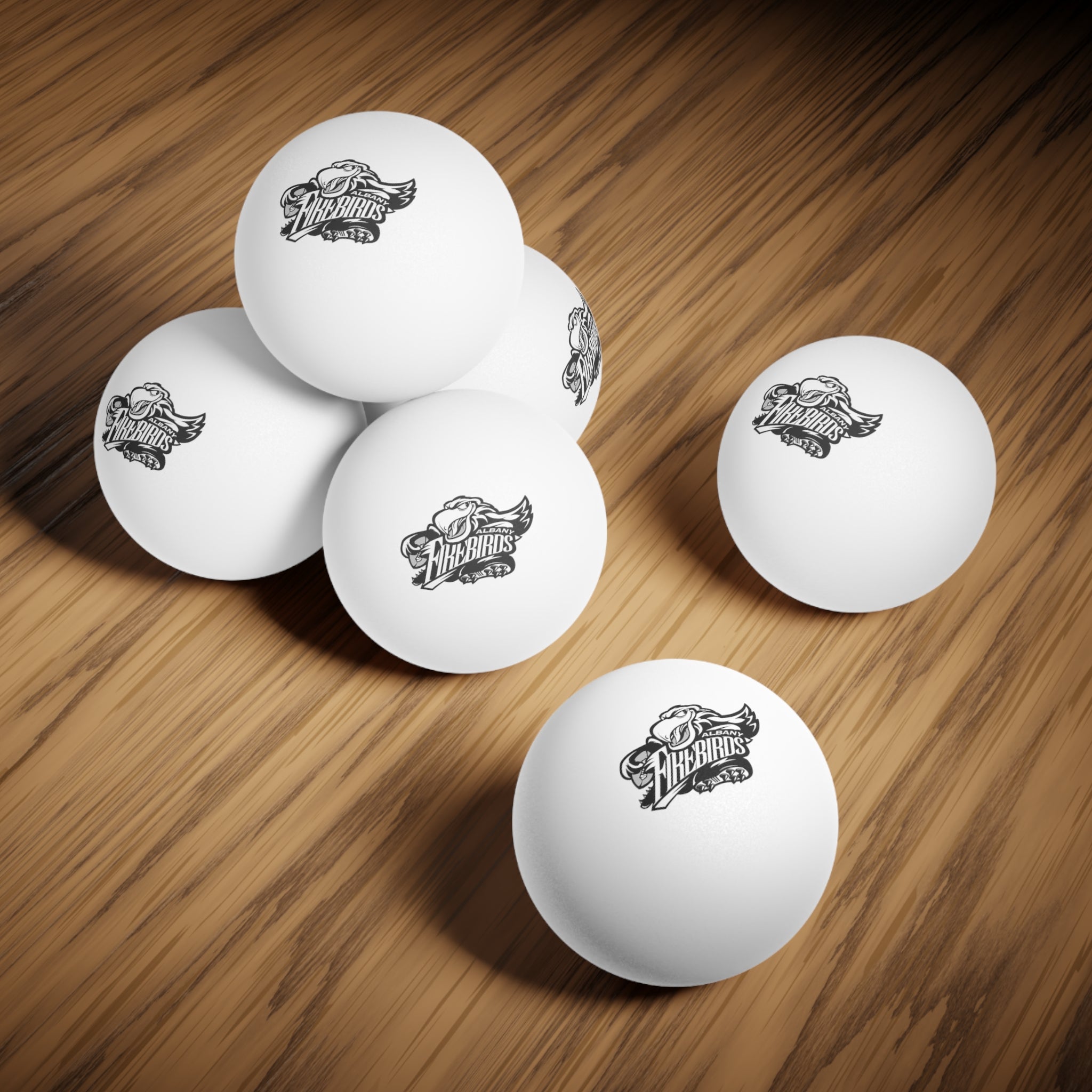 Firebirds Ping Pong Balls (6-Pack)