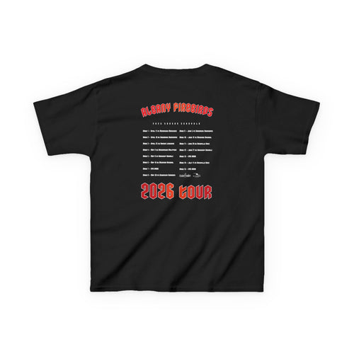 Albany Firebirds 2026 Tour Kids T‑Shirt