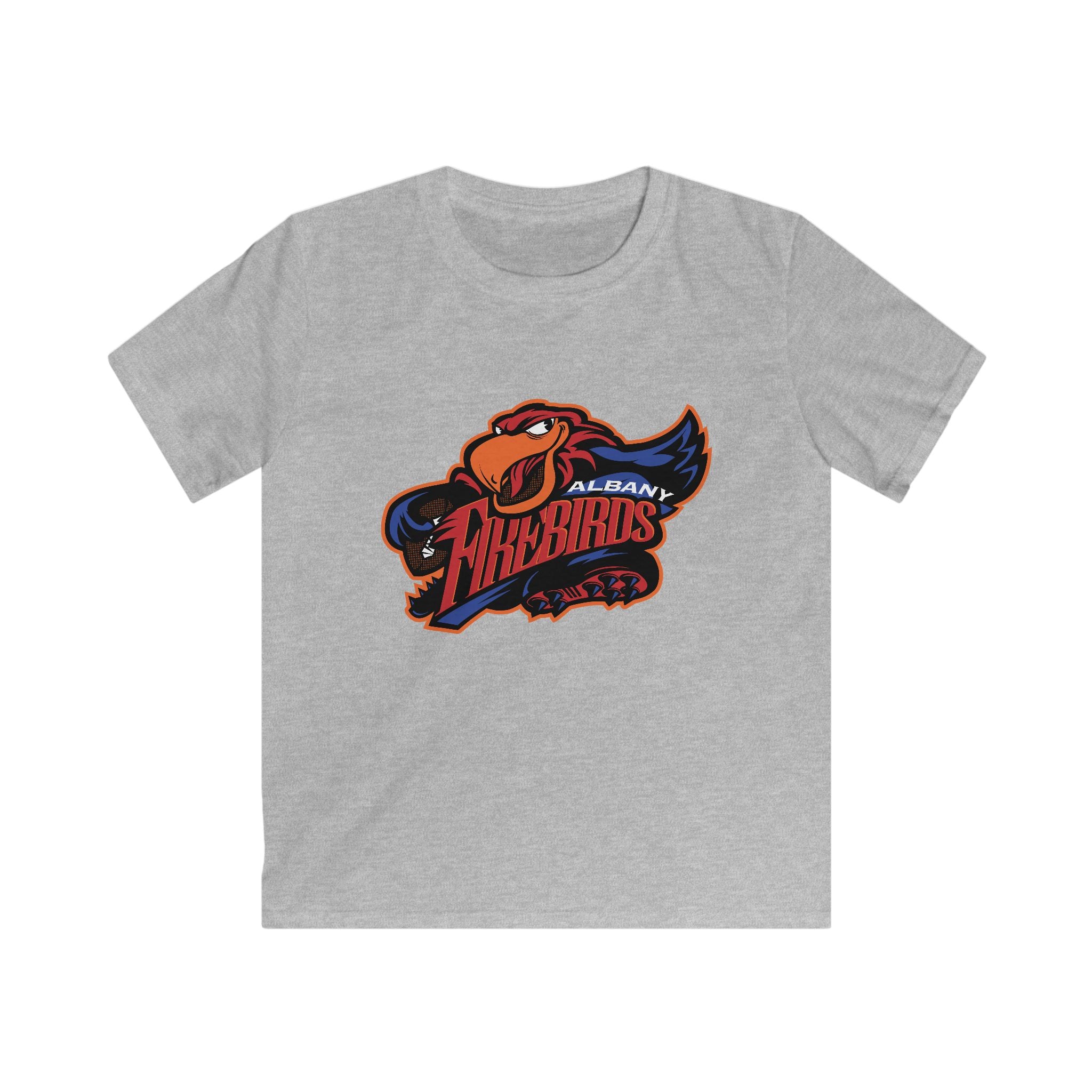 Kids Tee — Albany Firebirds Mascot Logo Youth T‑Shirt