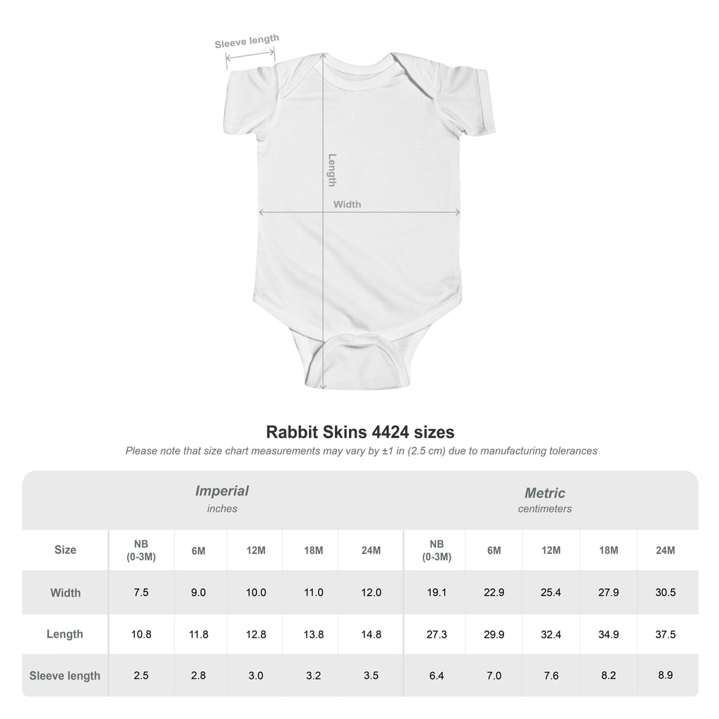 Infant Bodysuit - Retro Firebird Logo Baby Onesie