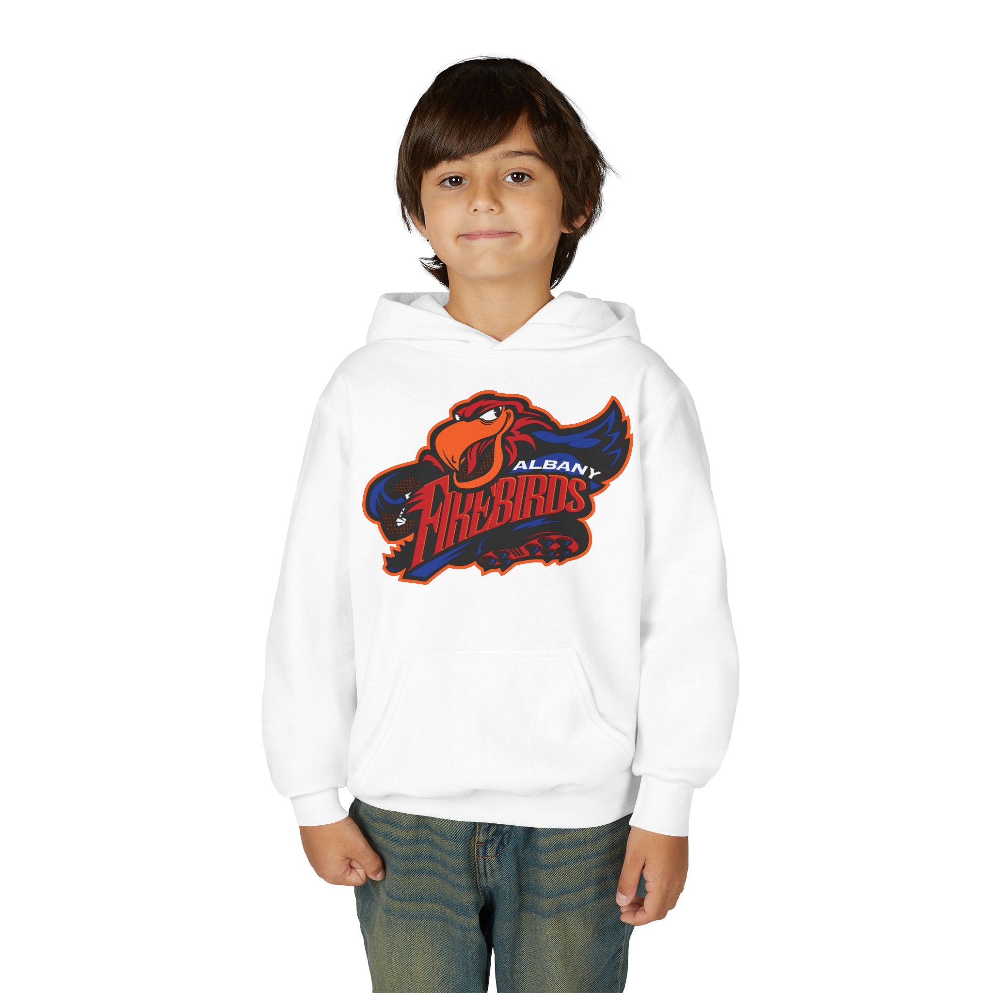 Youth Hoodie — Albany Firebirds Logo Pullover (Youth)