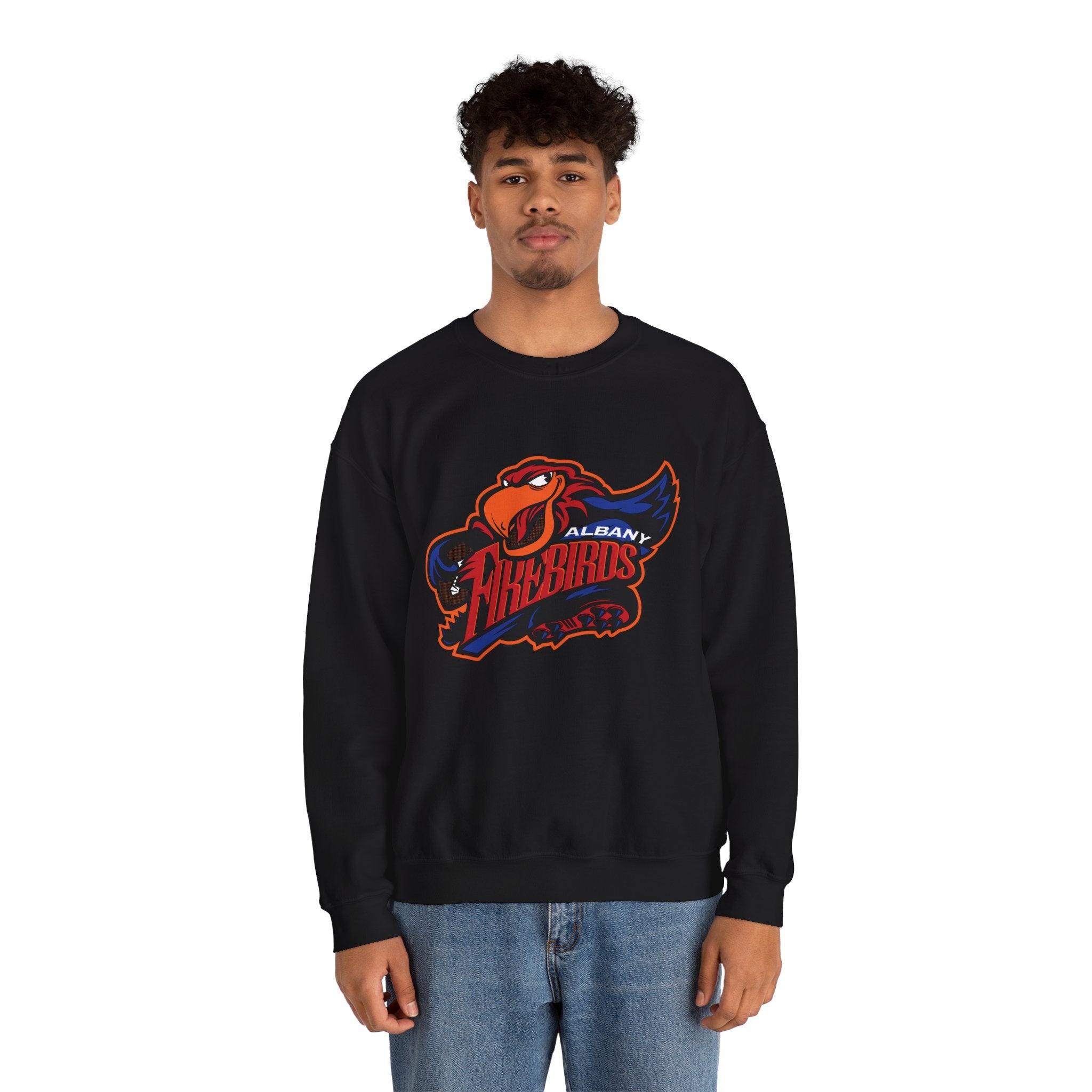 Albany Firebirds Logo Crewneck Sweatshirt
