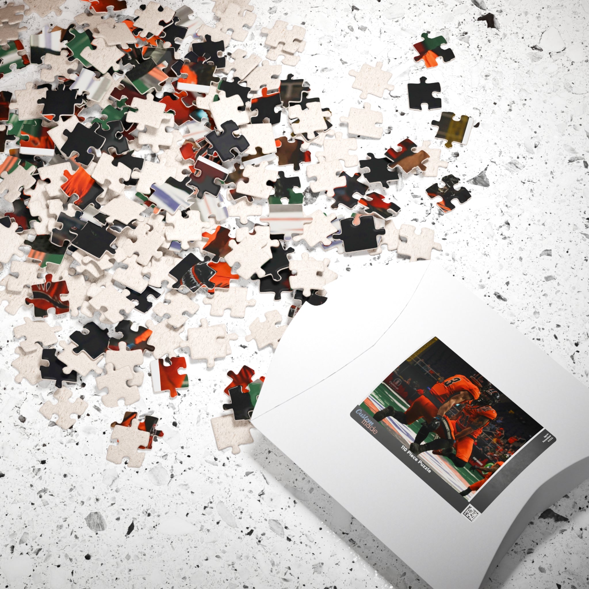 Football Celebration Photo Jigsaw Puzzle – 252/520/1014-Piece Team Snapshot