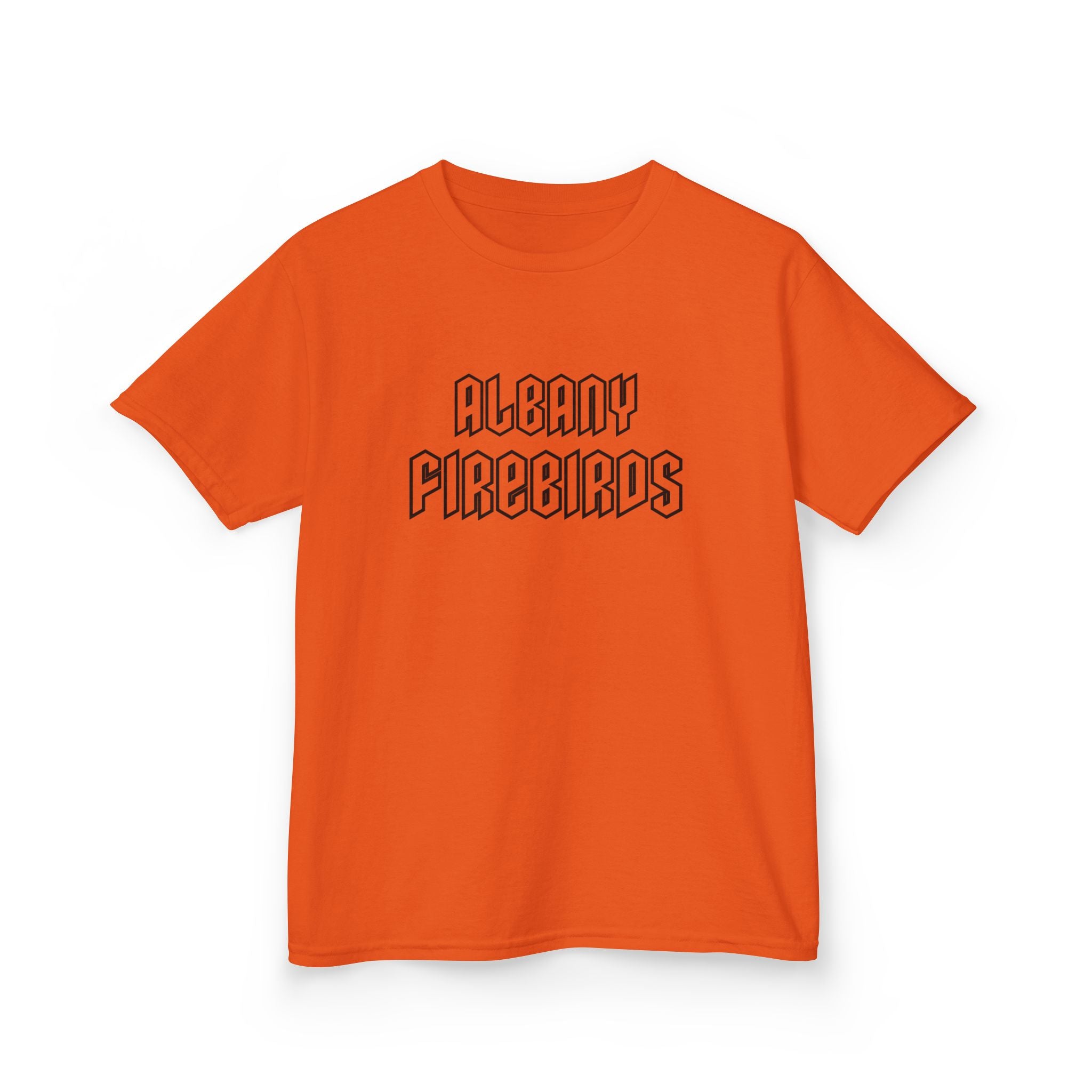 Albany Firebirds Kids T‑Shirt — Retro Sports Team Tee